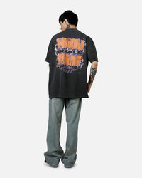 73Studio X Naruto Six Paths Of Pain Heavyweight T-Shirt Black Wash