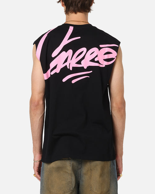 Carre Graffiti Muscle T-Shirt Black/Pink