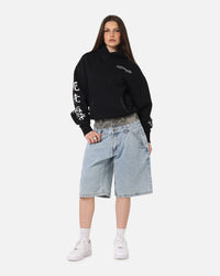 Ed Hardy Geisha Rhinestone Hoodie Black/Multi