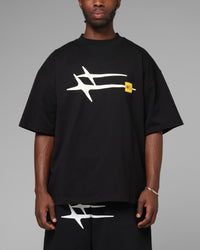 Loiter Hybrid Premium T-Shirt Black