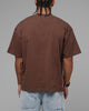 Loiter Hybrid Premium T-Shirt Brown