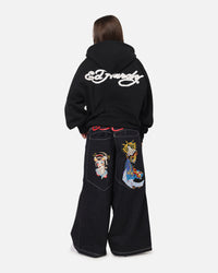 Ed Hardy UV Active Zip Hoodie Black/Multi