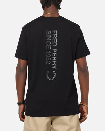 Fred Perry Bold Branding T-Shirt Black