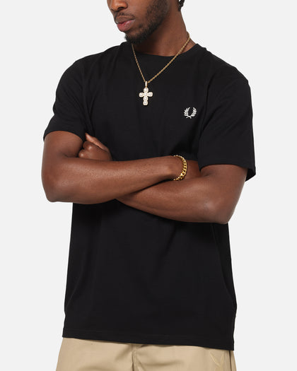 Fred Perry Bold Branding T-Shirt Black