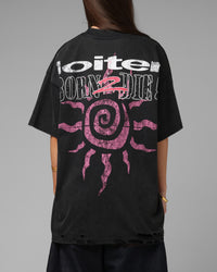 Loiter Weezy Premium Vintage T-Shirt Washed Black