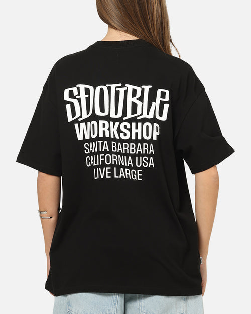 S Double Workshop T-Shirt Black