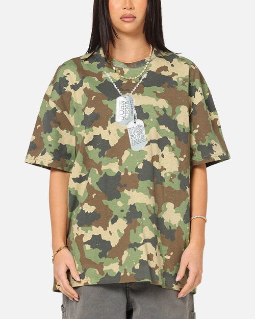 Culture Kings X WWE John Cena You Can't See Me T-Shirt Camo