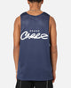 Carre Nova Sports Singlet Navy
