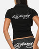 Ed Hardy Women's Polo Top Black