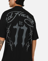 Ed Hardy Established 77 T-Shirt Black