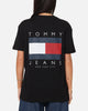 Tommy Jeans Regular Flag Graphic T-Shirt Black