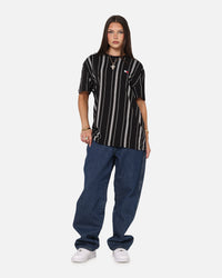 Tommy Jeans Vertical Stripe T-Shirt Black Stripe