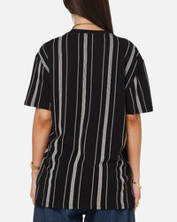Tommy Jeans Vertical Stripe T-Shirt Black Stripe