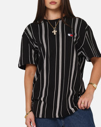 Tommy Jeans Vertical Stripe T-Shirt Black Stripe