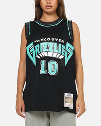 Mitchell & Ness Vancouver Grizzlies Mike Bibby 'Cool Blue' Swing Jersey Black/Blue