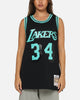 Mitchell & Ness Los Angeles Lakers Shaquille O'Neal 'Cool Blue' Swing Jersey Black/Blue
