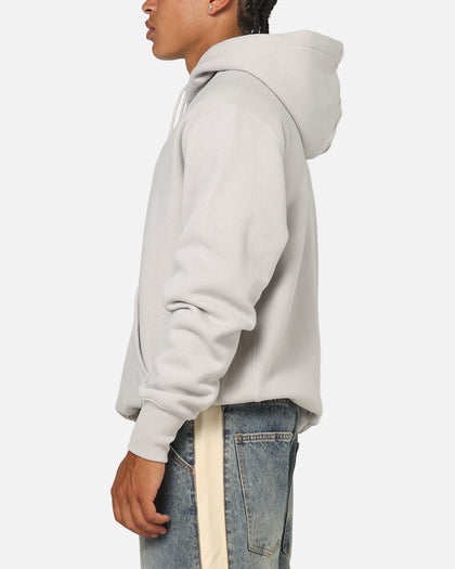 Champion Reverse Weave Small C Hoodie Grey