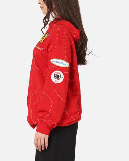 Puma X Scuderia Ferrari Monza Hoodie Rosso Corsa Culture Kings NZ