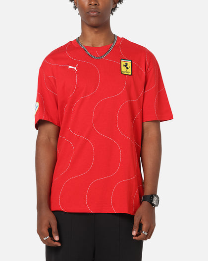 Puma X Scuderia Ferrari Monza T-Shirt Rosso Corsa