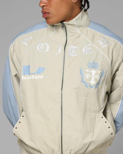Loiter Imperial Track Jacket Grey