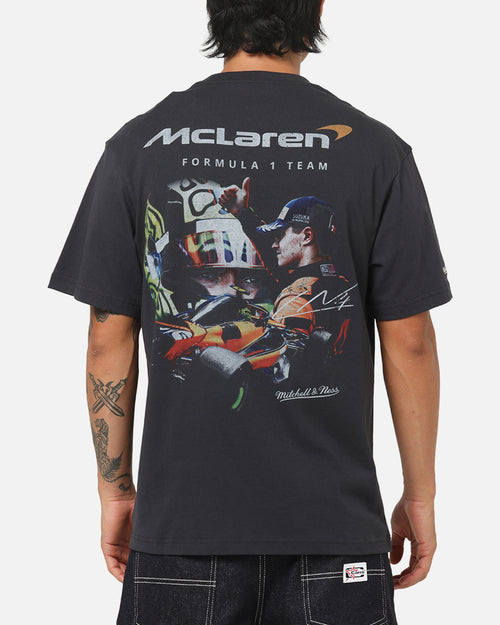 Mitchell & Ness X Mclaren Lando Norris Signature T-Shirt Washed Black