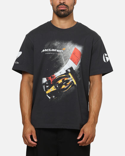 Mitchell & Ness X Mclaren F1 Team Birdseye Apex T-Shirt Washed Black