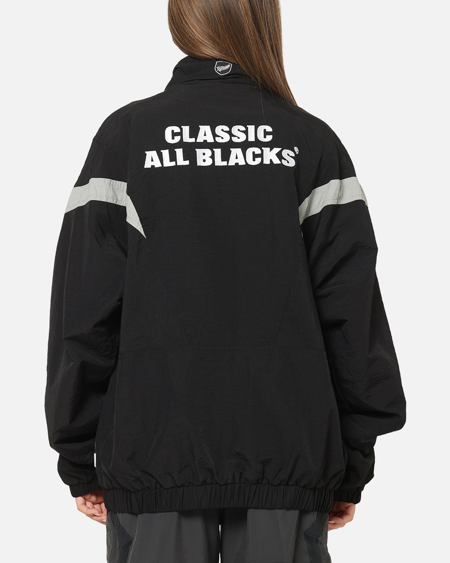 Mitchell & Ness All Blacks Rugby Union Classic Spray Jacket Solid