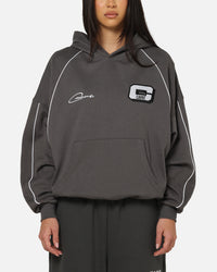 Carre International Star Hoodie Charcoal