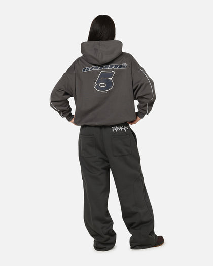 Carre International Star Hoodie Charcoal