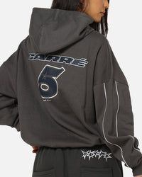 Carre International Star Hoodie Charcoal
