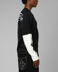 Loiter Xplicit Layered Long Sleeve T-Shirt Black