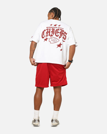 Mitchell & Ness Kansas City Chiefs Stars & Text Boxy T-Shirt White