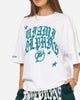 Mitchell & Ness Miami Dolphins Stars & Text Boxy T-Shirt White