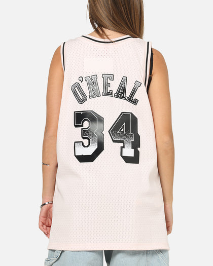 Mitchell & Ness Los Angeles Lakers Shaquille O'Neal LA Champ Swing Jersey Pink
