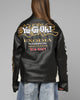 Loiter X Yu-Gi-Oh! Exodia Biker Jacket Black/Off White