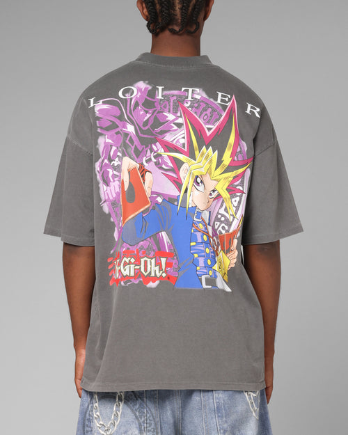 Loiter X Yu-Gi-Oh! Yugi T-Shirt Vintage Black