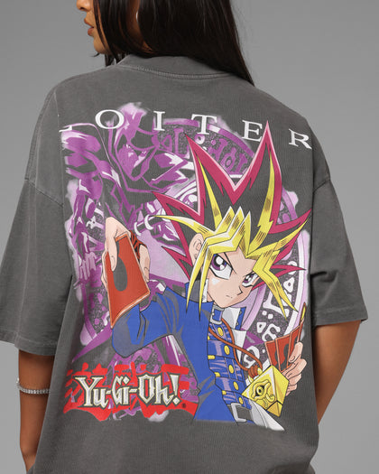 Loiter X Yu-Gi-Oh! Yugi T-Shirt Vintage Black