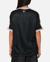 Nike Women's Sportswear V-Neck Jersey Black/White/Grey