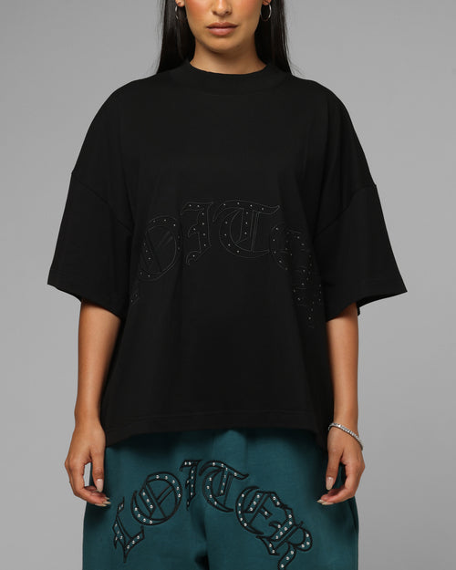 Loiter Destruct T-Shirt Black