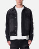 MNML Raw Skeleton Trucker Jacket Washed Black