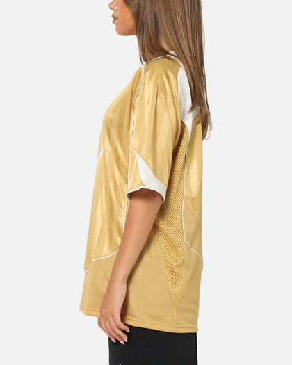 Nike Total 90 Soccer T-Shirt Club Gold/Summit White