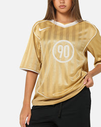 Nike Total 90 Soccer T-Shirt Club Gold/Summit White