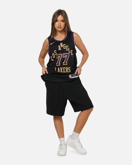 Nike Los Angeles Lakers Luka Doncic #77 City Edition Dri-FIT NBA Swingman Jersey Black