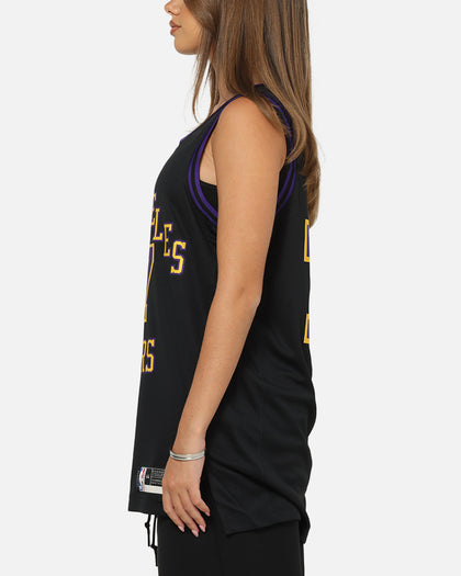 Nike Los Angeles Lakers Luka Doncic #77 City Edition Dri-FIT NBA Swingman Jersey Black
