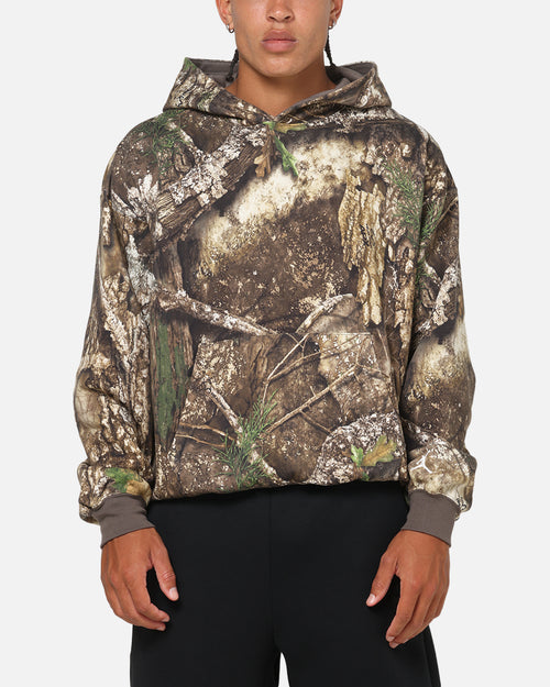 Jordan Brooklyn Fleece Realtree Pullover Hoodie Medium Olive/Sail