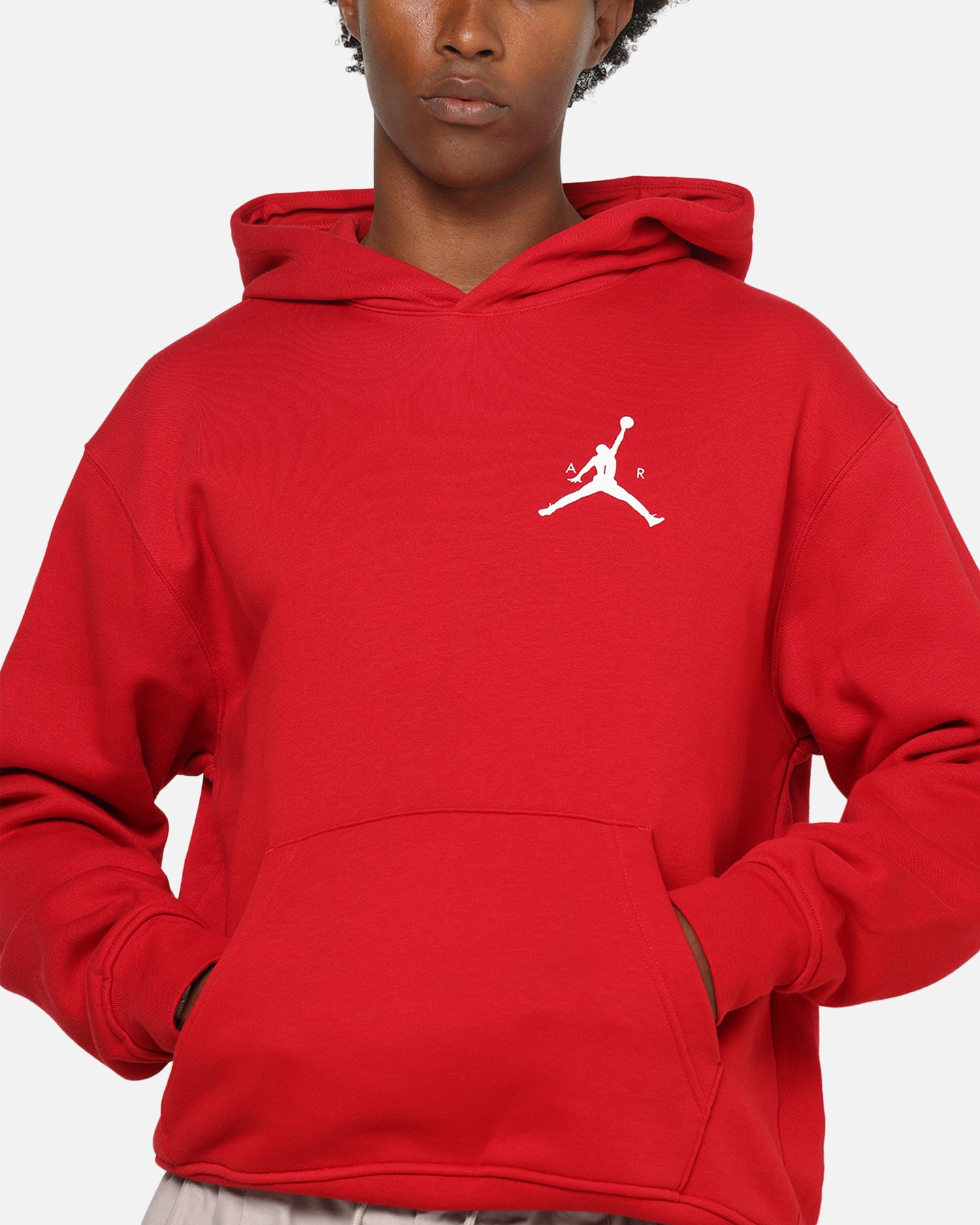jordan red hoodie mens