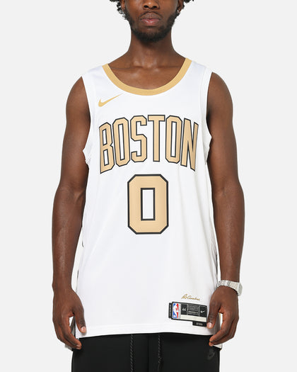 Nike Jayson Tatum Boston Celtics #0 City Edition Dri-FIT NBA Swingman Jersey White
