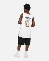 Nike Jayson Tatum Boston Celtics #0 City Edition Dri-FIT NBA Swingman Jersey White