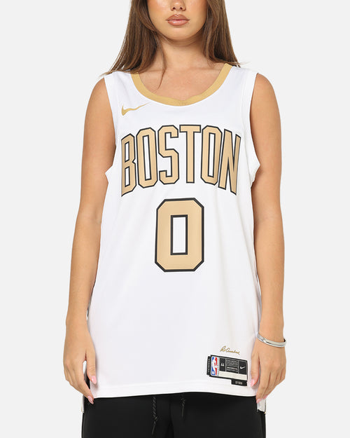 Nike Jayson Tatum Boston Celtics #0 City Edition Dri-FIT NBA Swingman Jersey White