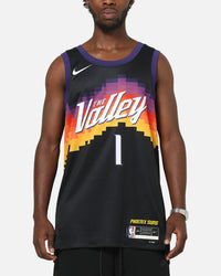 Nike Devin Booker Phoenix Suns #1 City Edition Dri-FIT NBA Swingman Jersey Black